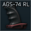 Custom Arms AGS-74 PRO + 狙击套件 AK 手枪式握把(红线)