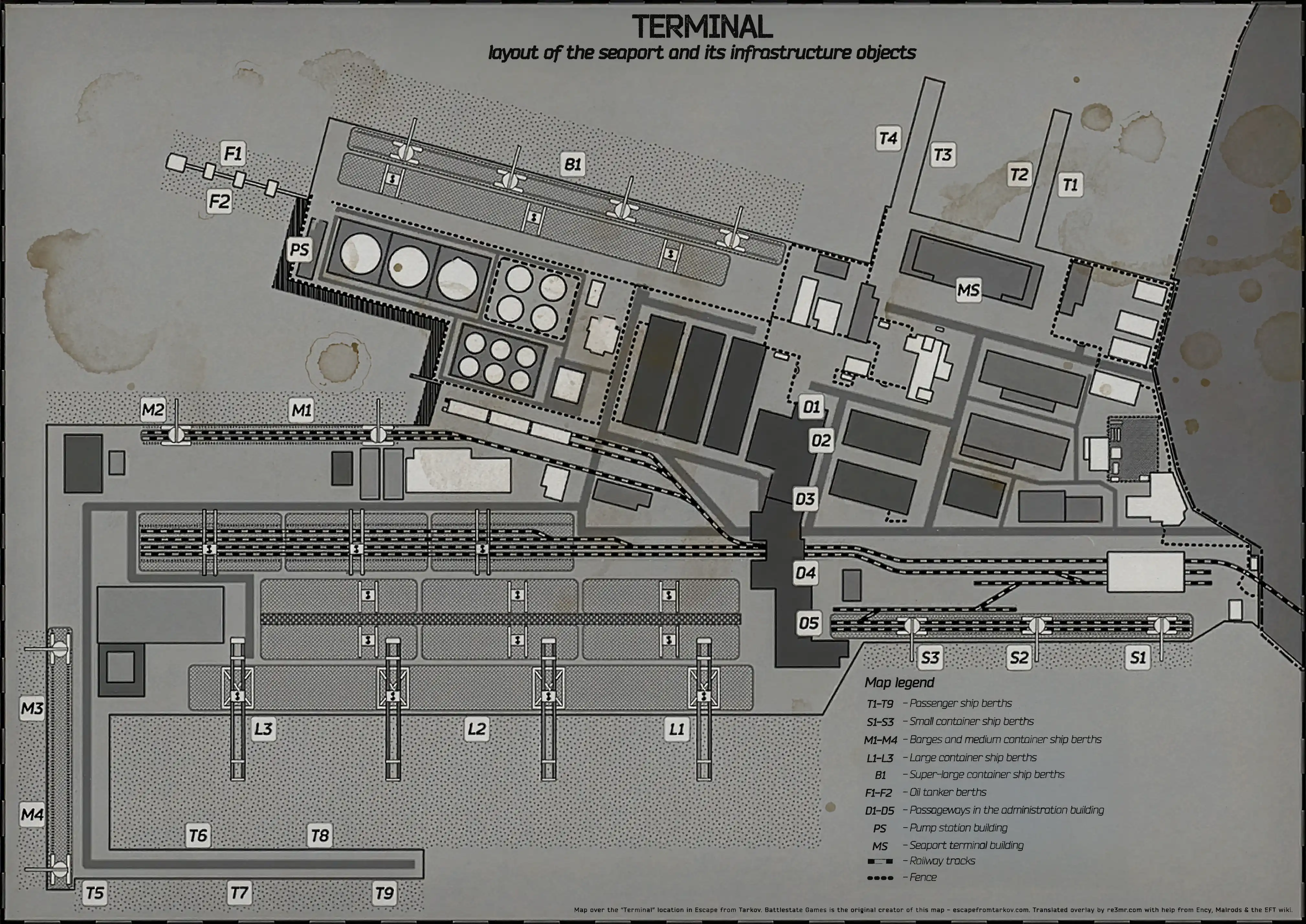 Terminal地图