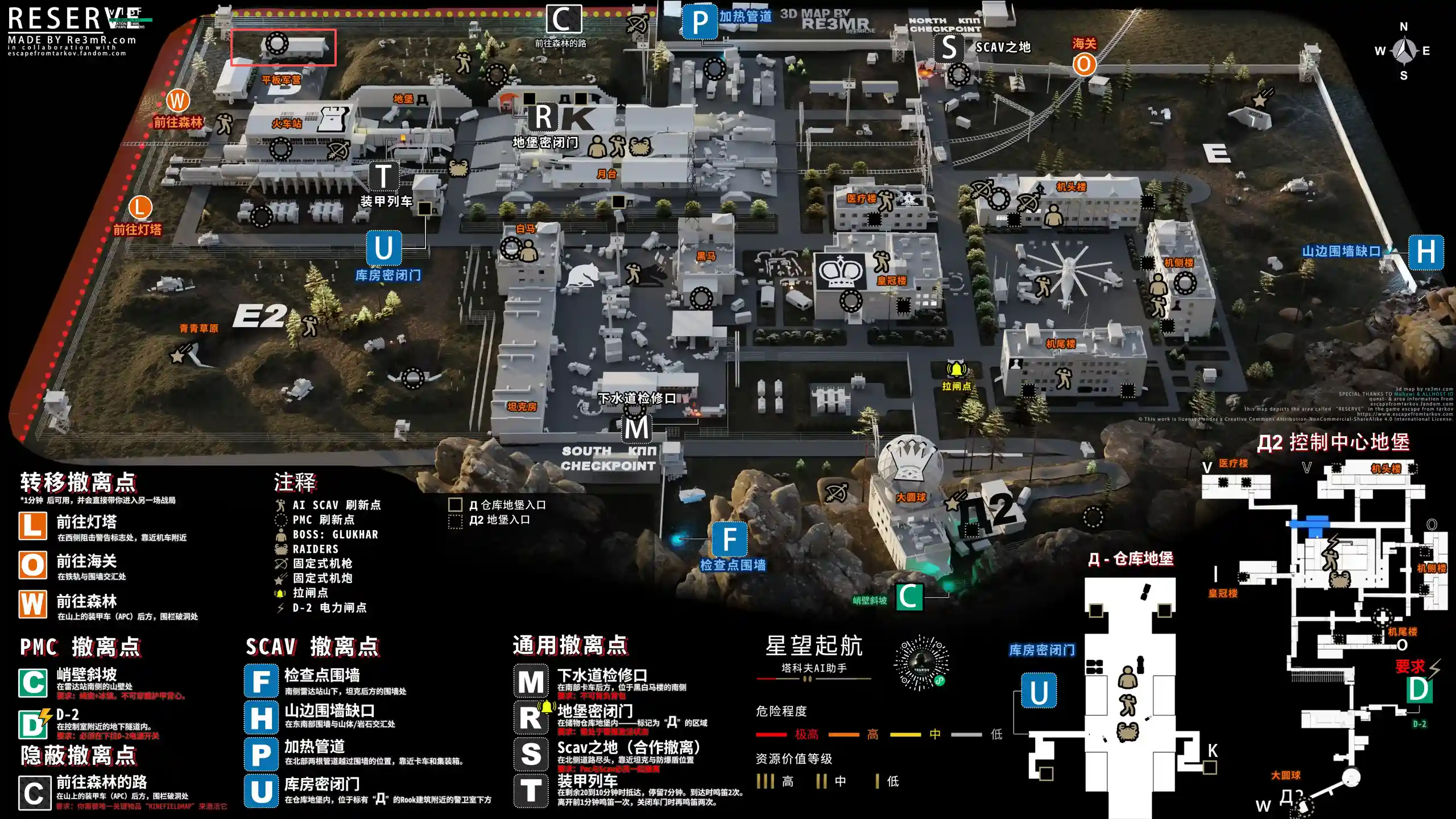 平板军营 · 第 1 张位置指引图